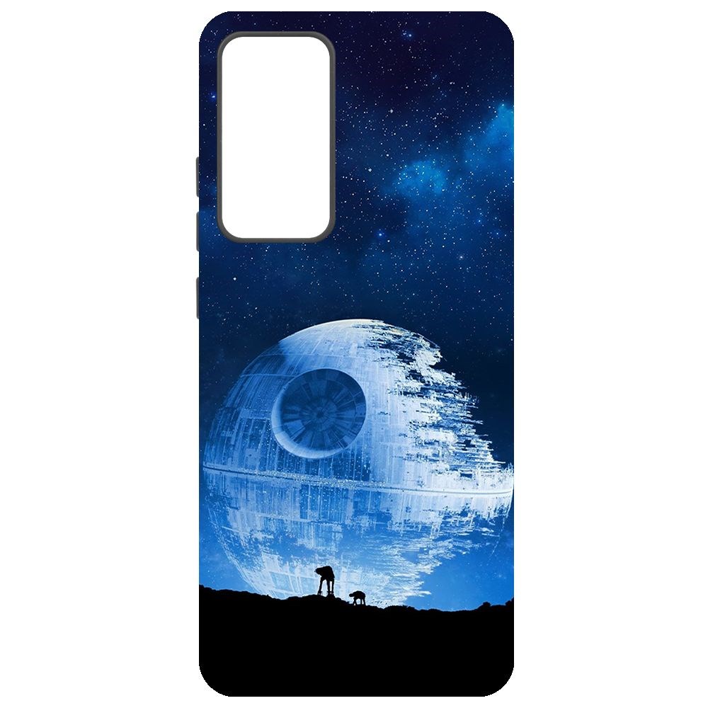 

Чехол-накладка Krutoff Soft Case Звездные Войны. Звезда смерти для Xiaomi 12 черный