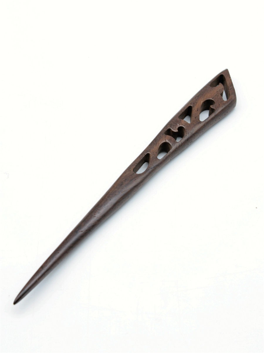

Заколка палочка женская АКИМБО КИТ 125 коричневая, Коричневый, 125