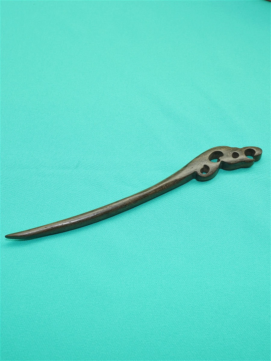 

Заколка палочка женская АКИМБО КИТ 127 коричневая, Коричневый, 127