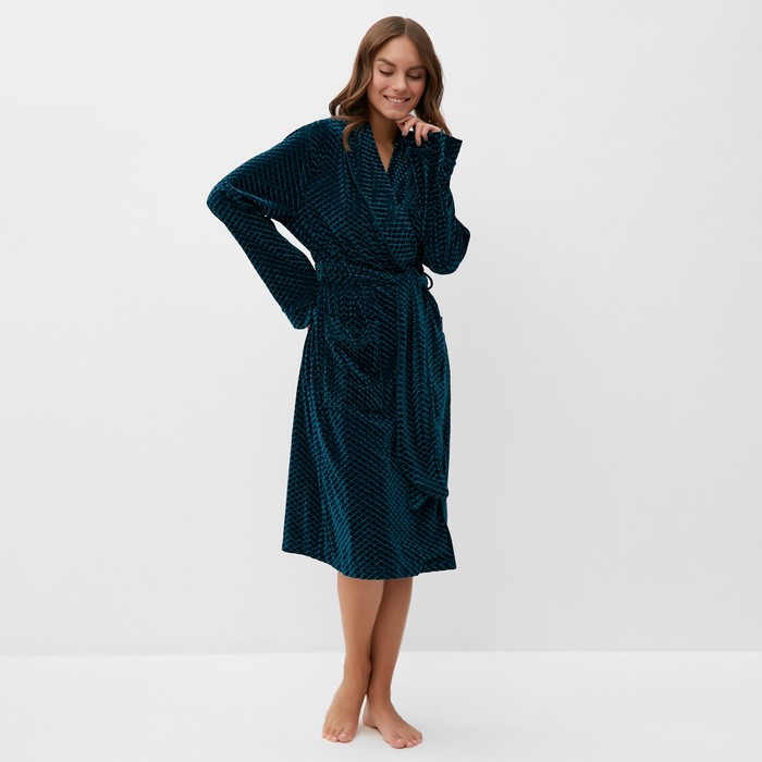 Халат женский KAFTAN изящество зеленый 40 RU 2150₽