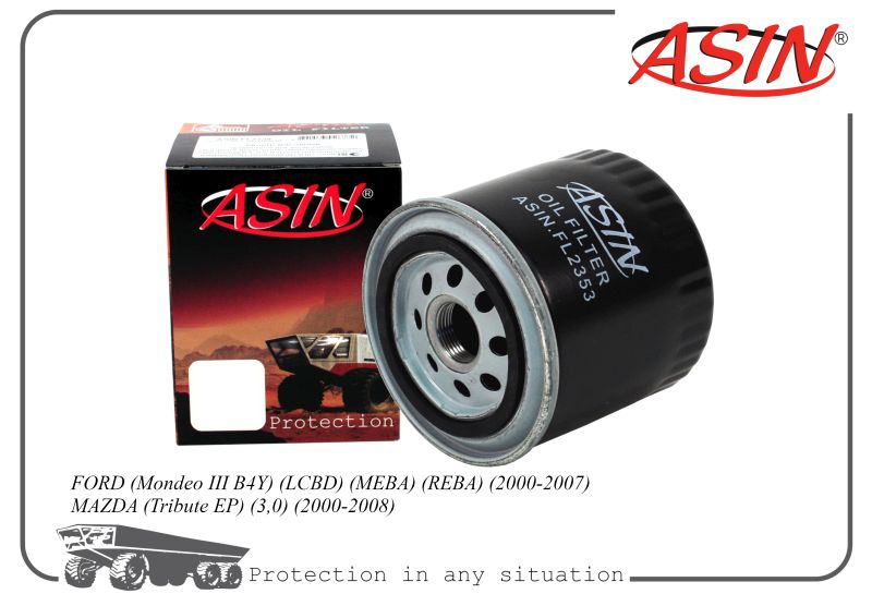 

Фильтр масл. 5191626 ASINFL2353 FORD Mondeo III B4Y LCBD MEBA REBA 00-07 MAZDA Tribute EP