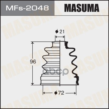 

Пыльник Шруса Masuma арт. MFS2048