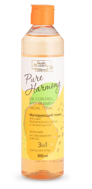 

Тоник для лица против жирного блеска Vilsen Cosmetics Pure Harmony Матирующий, 300 мл