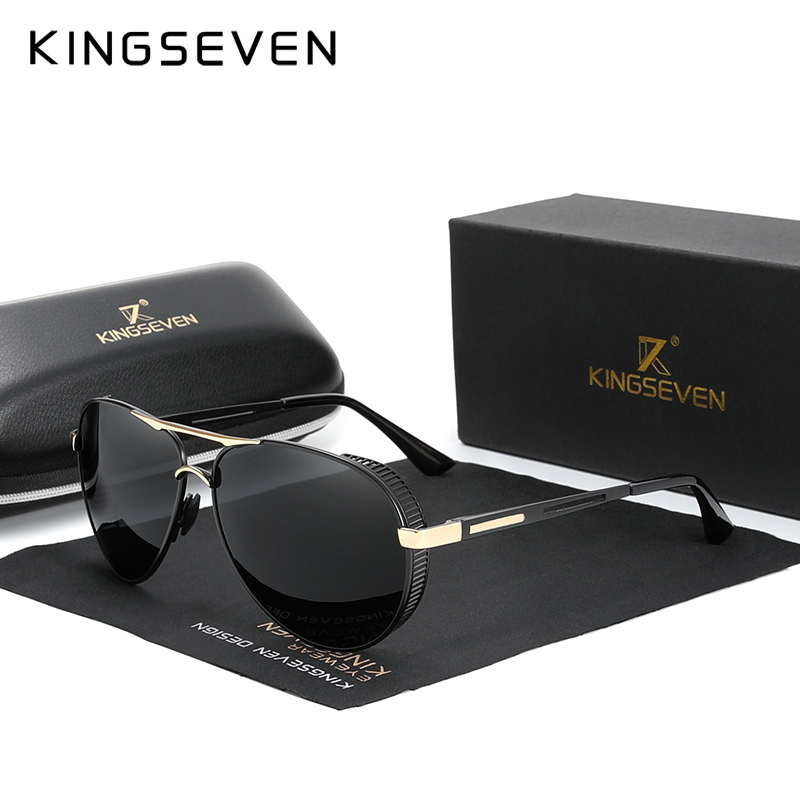 

Солнцезащитные очки унисекс Kingseven N7236 серые, N7236