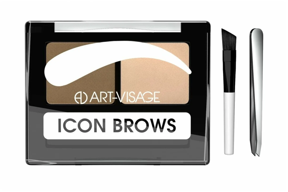 фото Тени для бровей art-visage icon brows т.401, 3,6 г