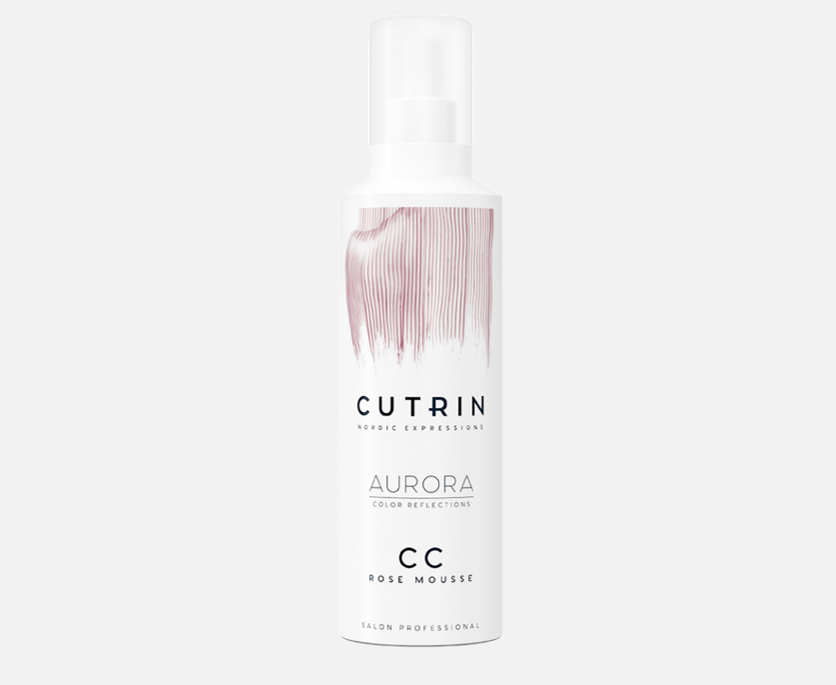 фото Мусс для волос cutrin aurora color care rose mousse, 200 мл