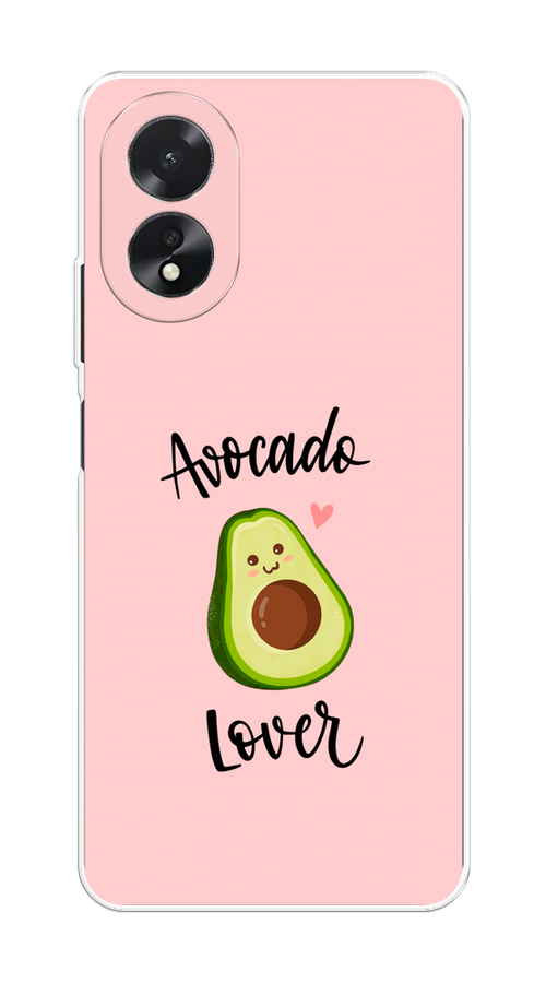 

Чехол на Oppo A18 "Avocado lover", Розовый;зеленый, 2515450-1