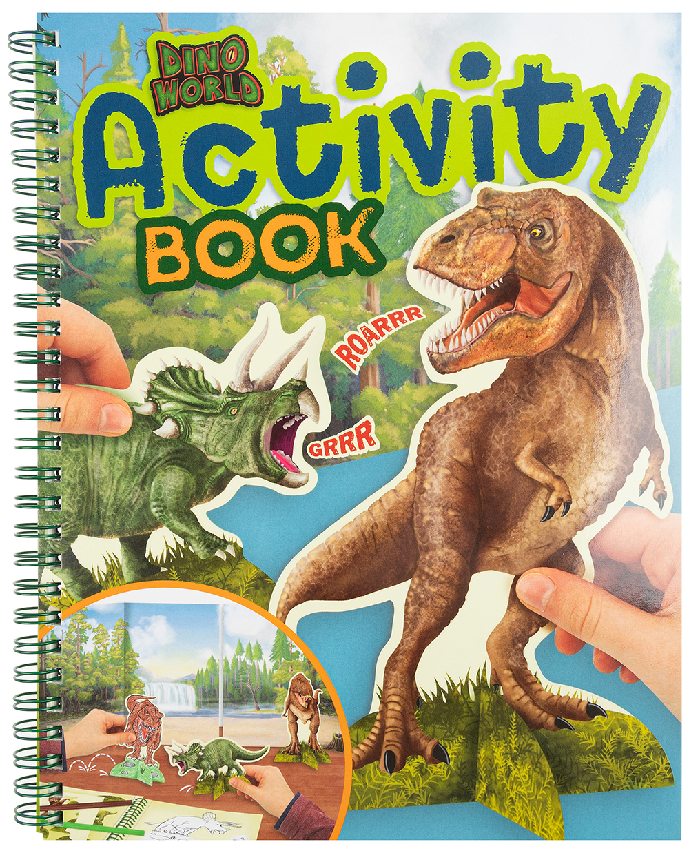 

Альбом для игр и раскрашивания Depesche Dino World Activity Book Динозавры (0410742)