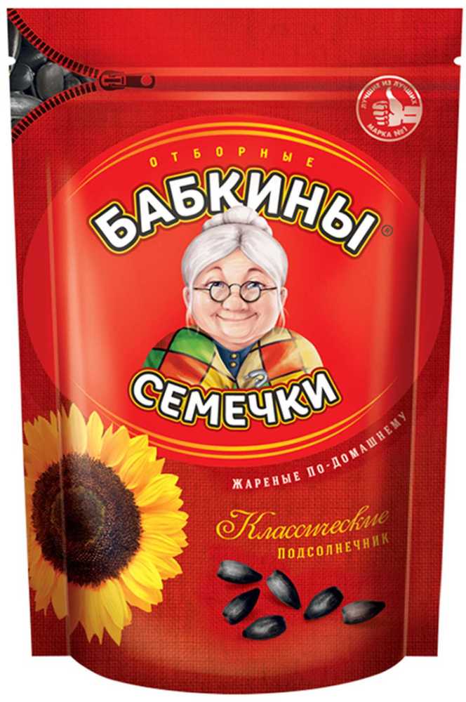 

Семечки Бабкины семечки жареные 300 г
