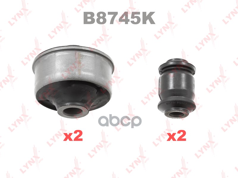 

Комплект Сайлентблоков Рычагов Передних Toyota Avensiss(T27) 1.6-2.2d 09 Corolla(E150) Lyn