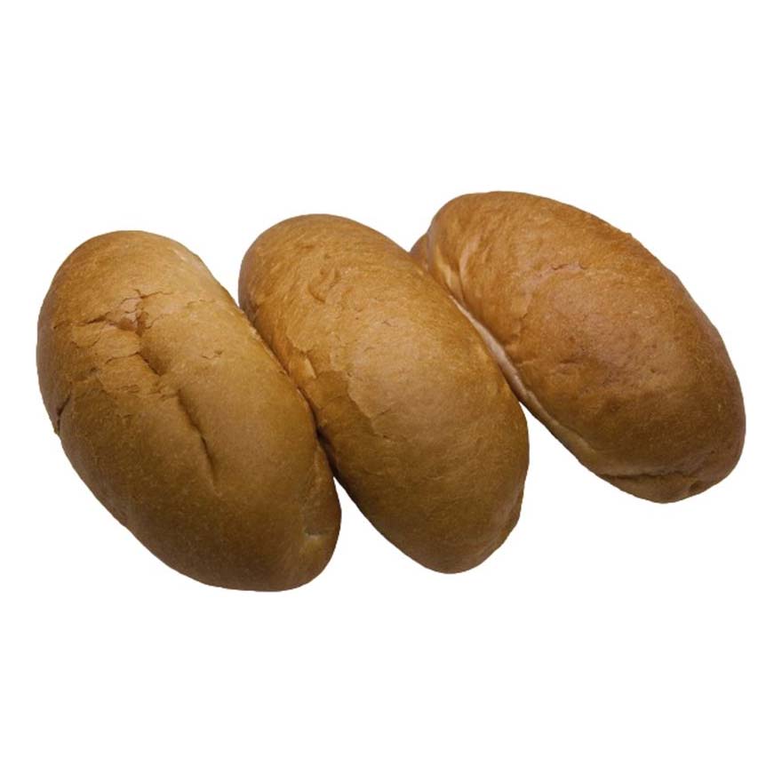 Булочки Коломнахлебпром Домашние для хот-догов пшеничные 50 г х 3 шт