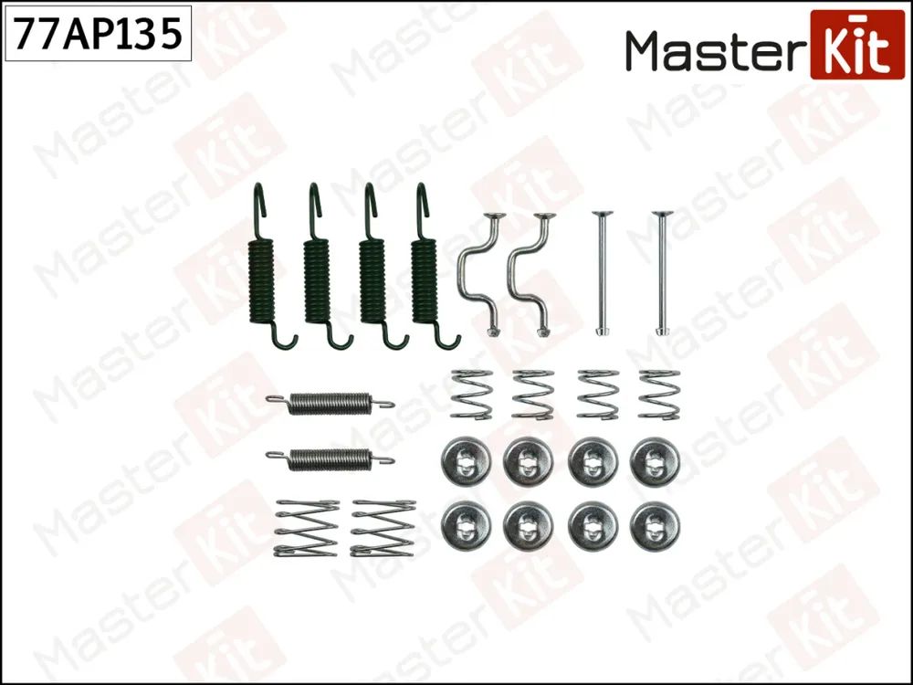 

Комплект Установочный Барабанных Колодок Toyota Land Cruiser Prado ( j15 ) 2009 - Masterki