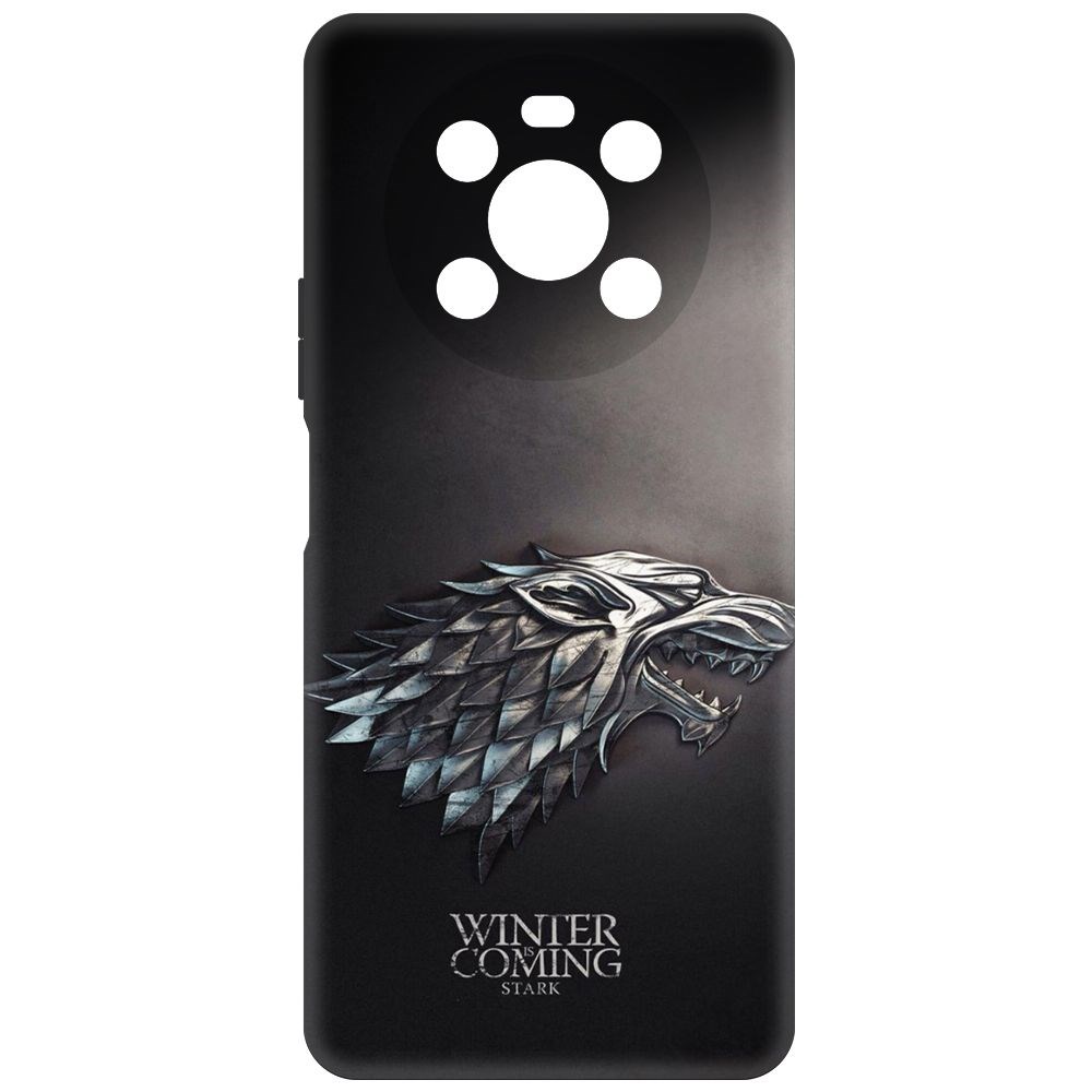 

Чехол-накладка Krutoff Soft Case Игра Престолов. Зима Близко для Honor X9 черный
