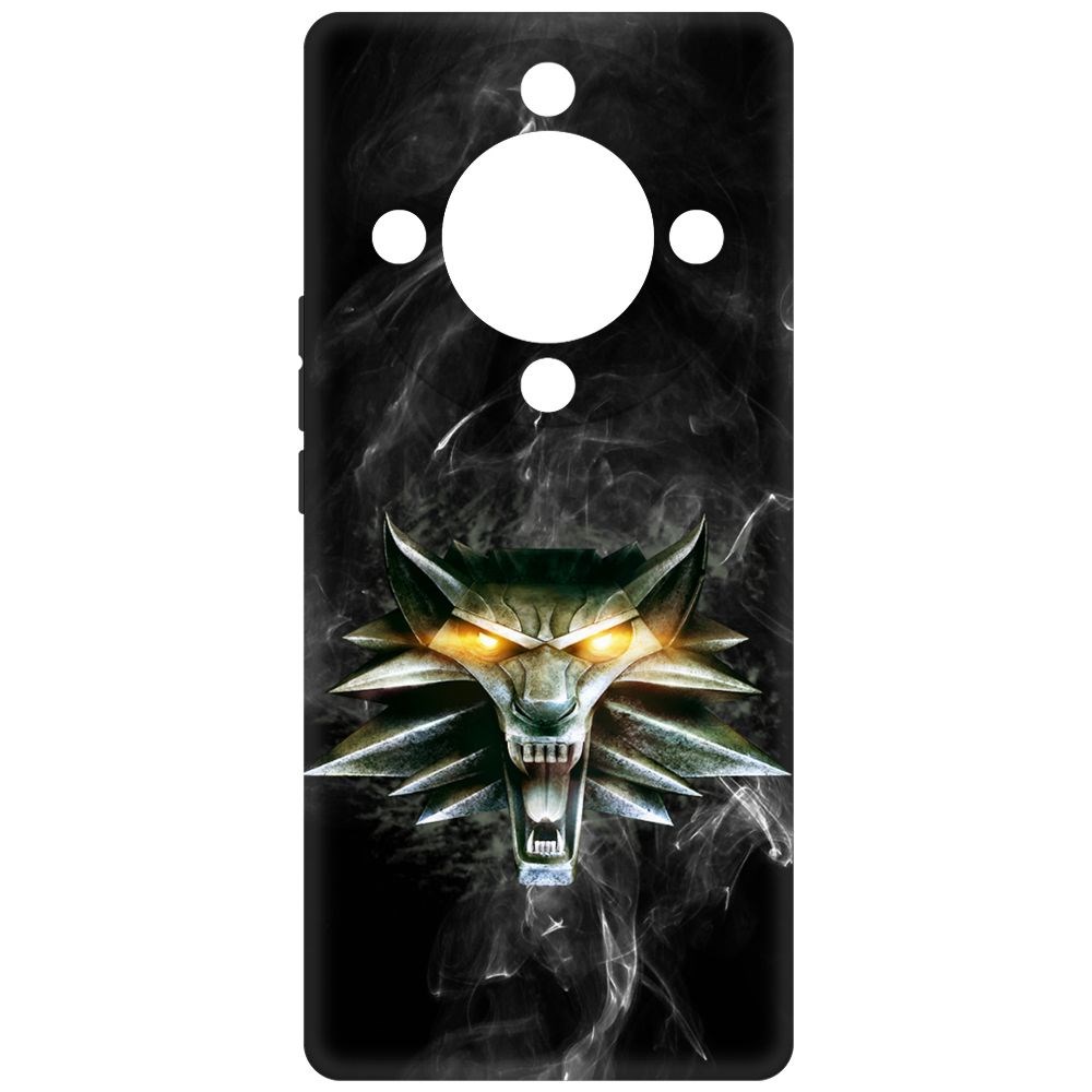 

Чехол-накладка Krutoff Soft Case Ведьмак. Школа Волка для Honor Magic 5 Lite черный