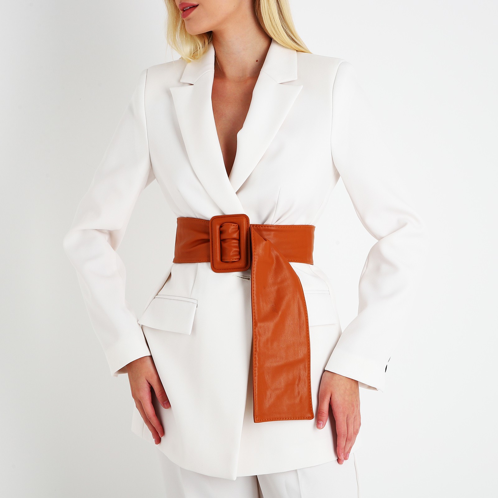 

Пояс женский Moda-01 рыжий, 100 см, Оранжевый, Moda-01