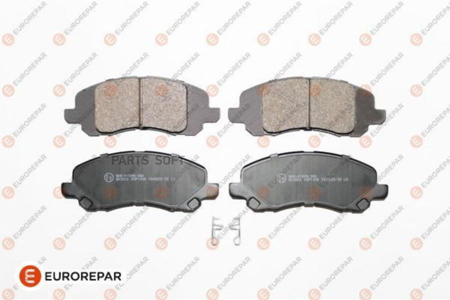 

Колодки Тормозные Mitsubishi Asx/Lancer/Outlander/Dodge Caliber Передн. EUROREPAR 16393788