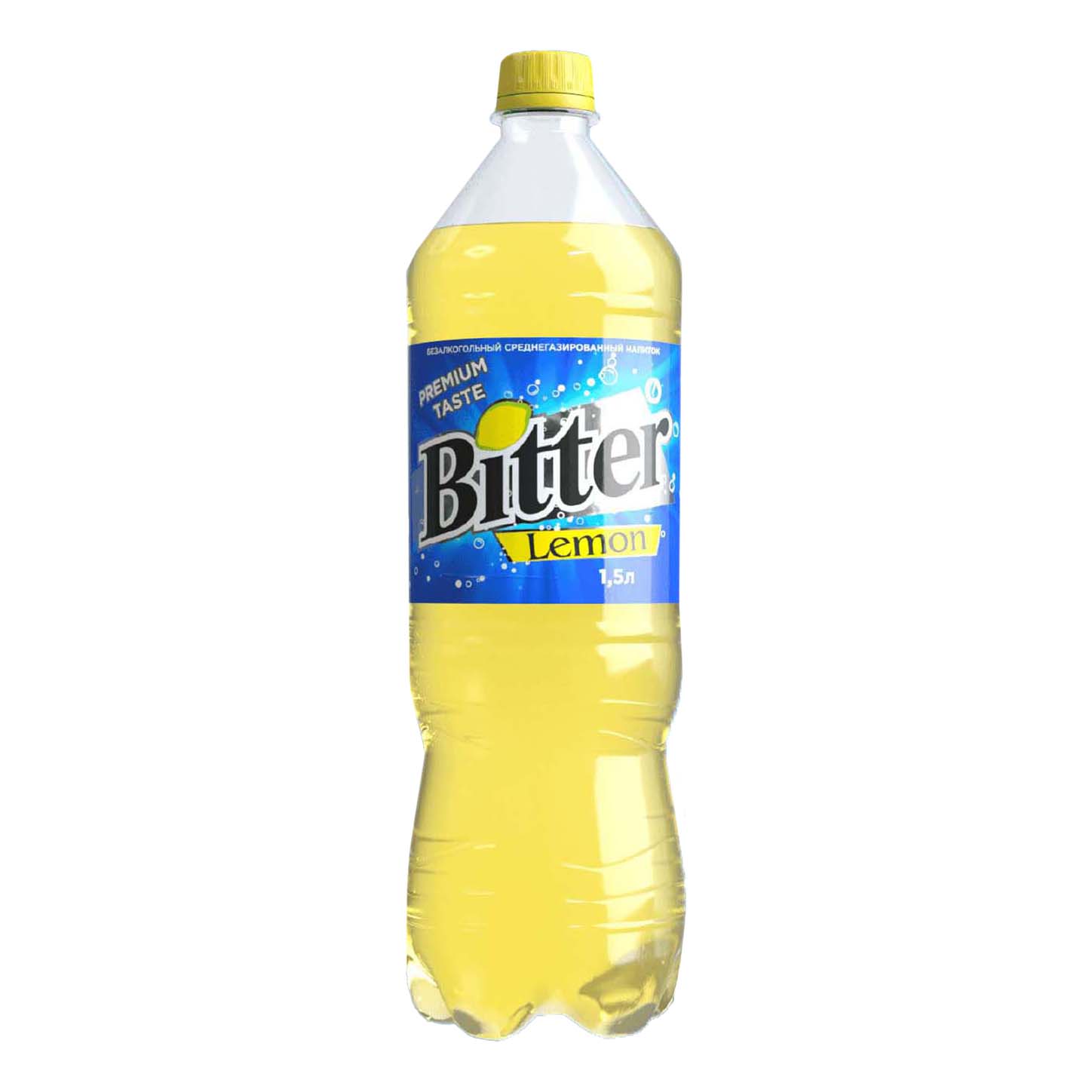 Газированный напиток Уральские источники Bitter Lemon 1,5 л