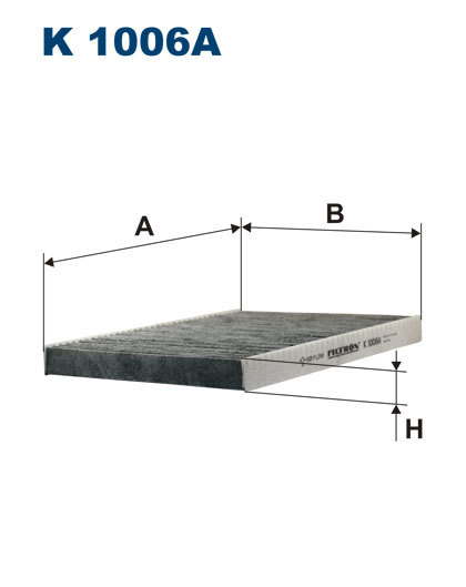 Фильтр воздушный салона FILTRON K1006A