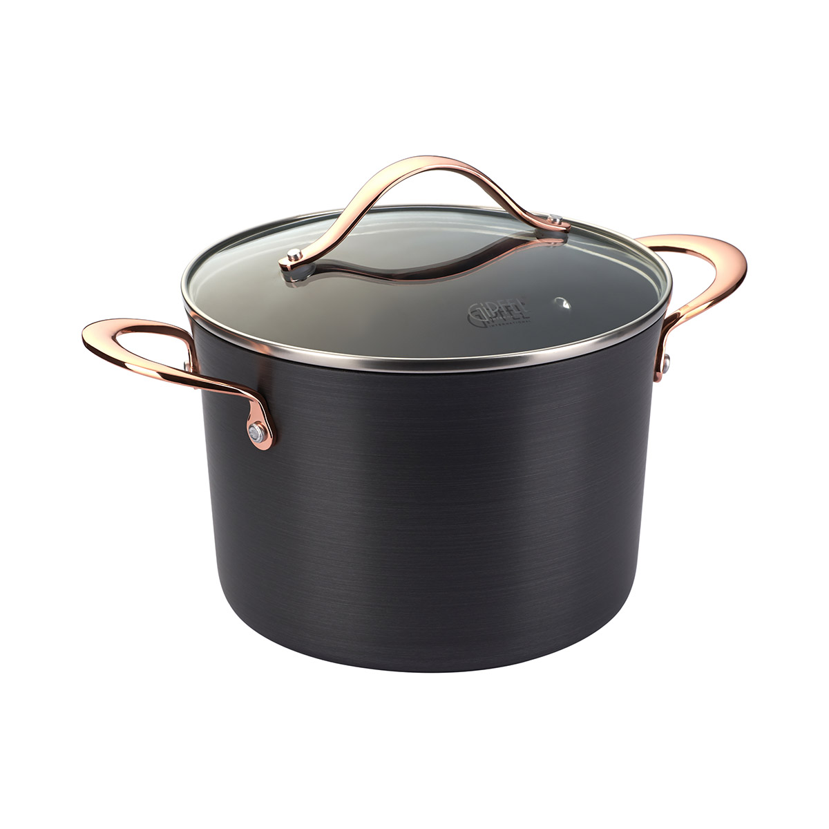 

Кастрюля Gipfel NOVO LUX 2599 3,7 л черный, 2599