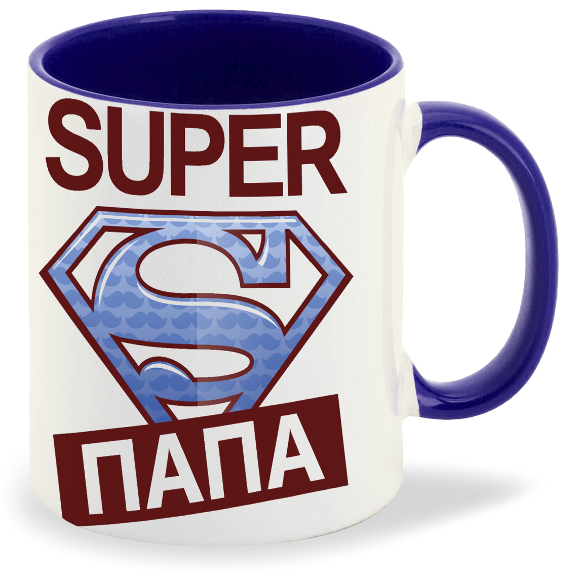

Кружка CoolPodarok Супер папа Super, Супер папа Super