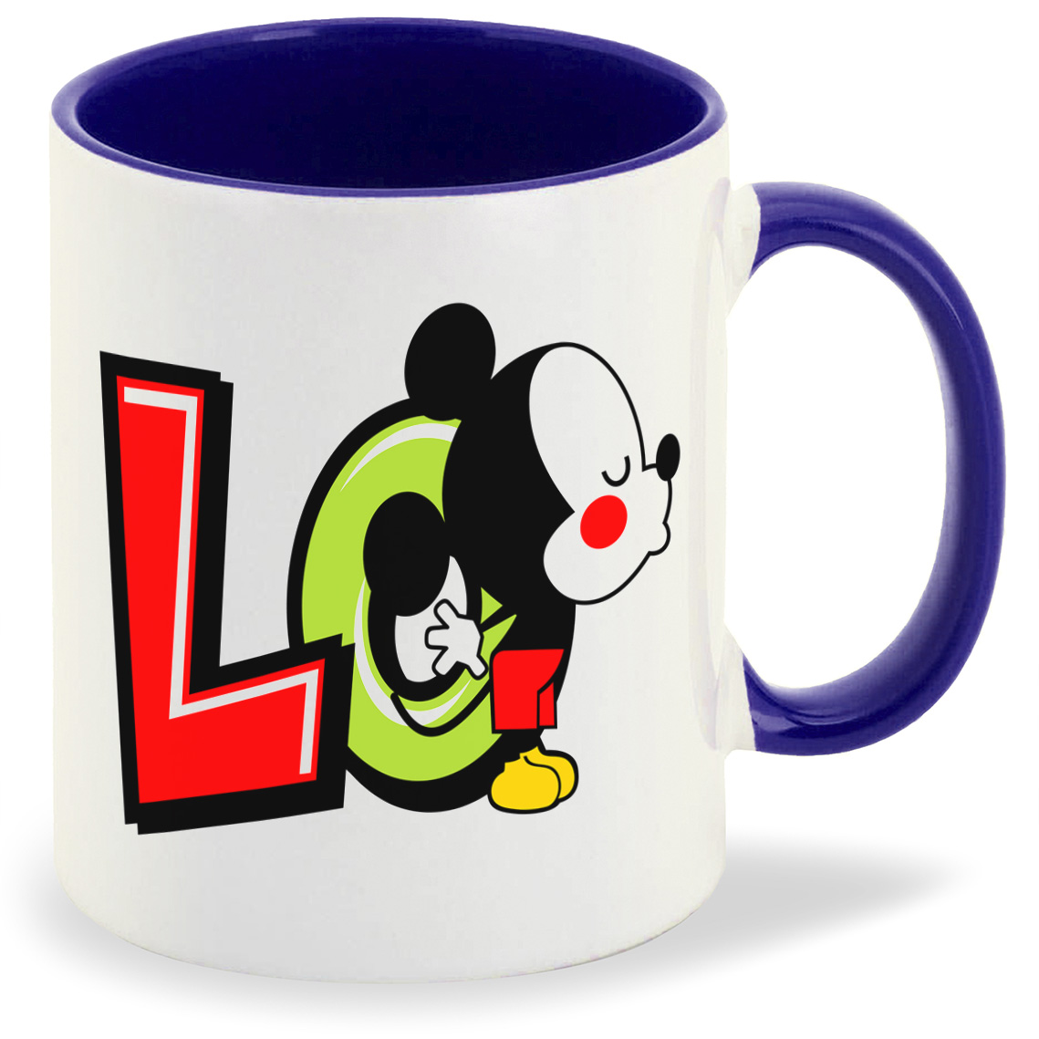 

Кружка CoolPodarok Lo Love любовь, Lo Love любовь
