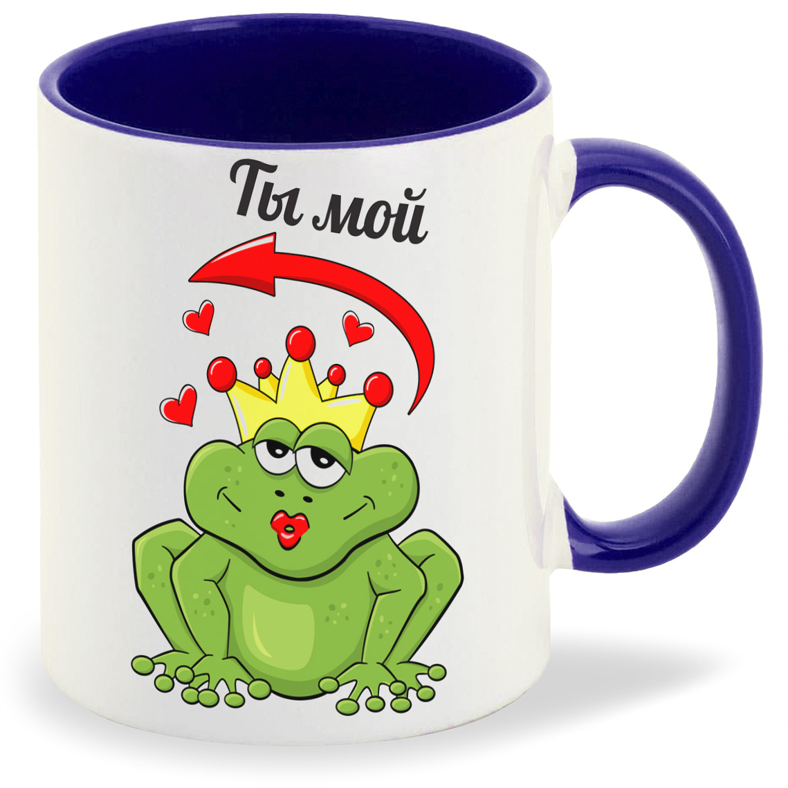 

Кружка CoolPodarok Ты моя лягушка, Ты моя лягушка