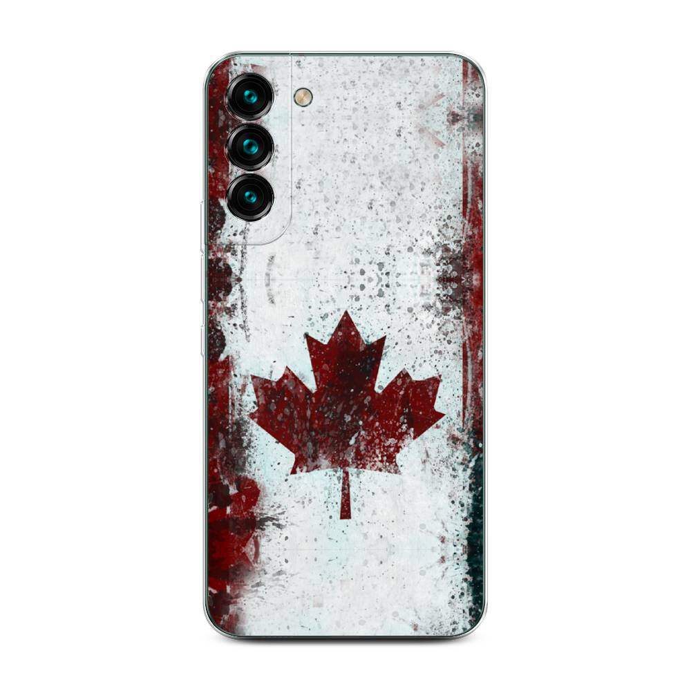 

Чехол Awog на Samsung Galaxy S22 + / Самсунг S22 + "Канада", Белый;красный;черный, 2103950-5