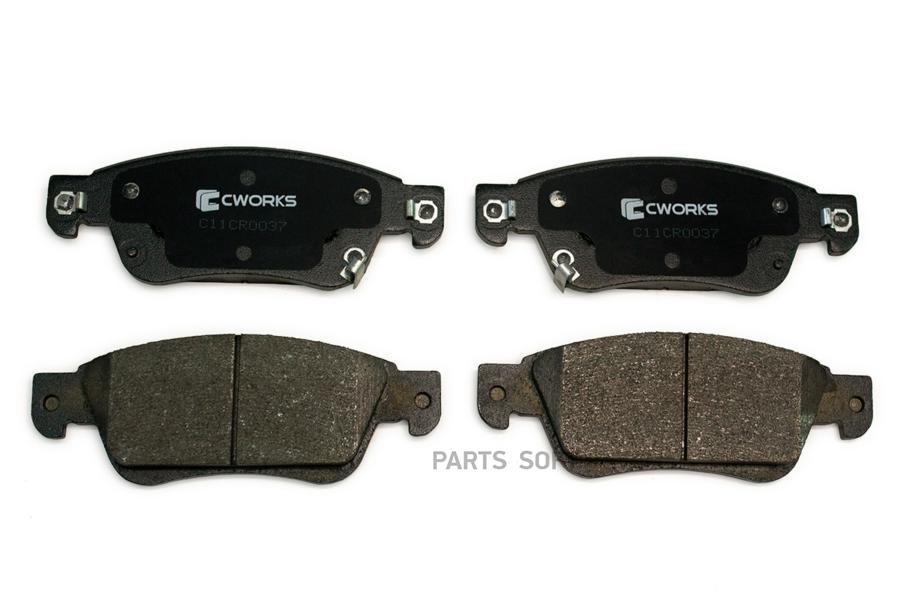 

Тормозные колодки CWORKS передние Low Metallic C11CR0037