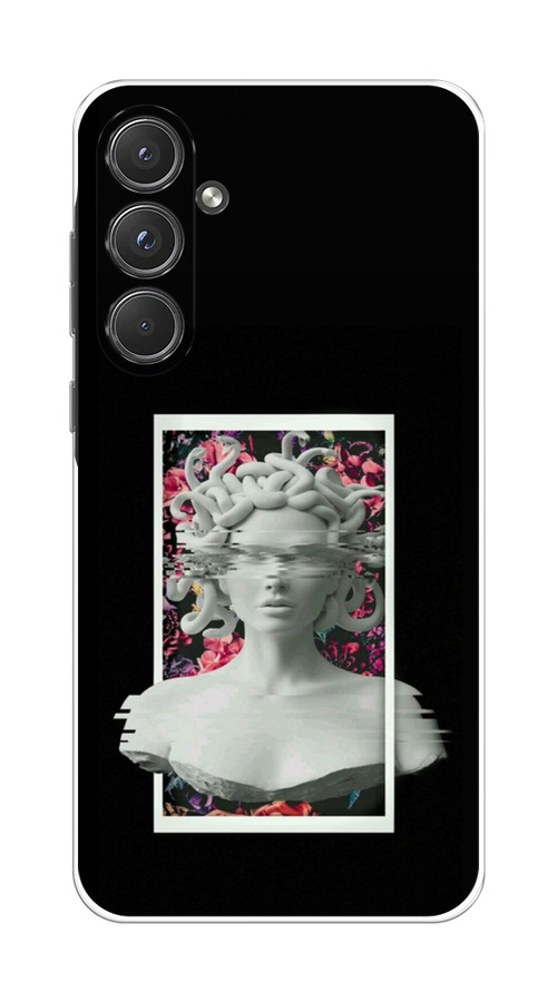 

Чехол на Samsung Galaxy A55 5G "Web Punk Медуза Горгона", Черный;серый, 2109450-1