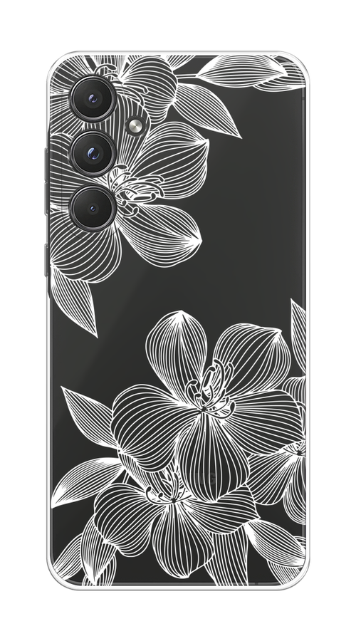 

Чехол на Samsung Galaxy A55 5G "Крокус", Белый;прозрачный, 2109450-1
