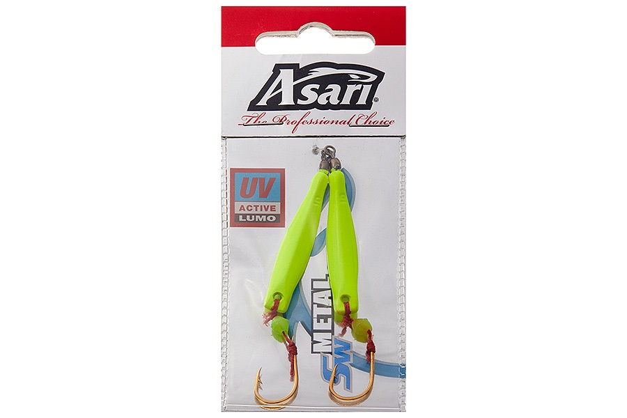 

Приманка ASARI Banana HD #12гр 60 Fluo Yellow, Зеленый;желтый, Banana HD