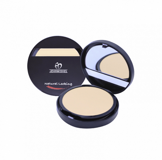 

Пудра компактная Jeanmishel Natural Loking т.04, 15 г