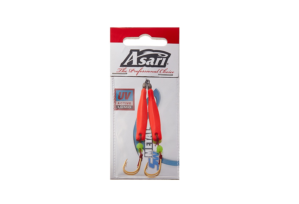 

Приманка ASARI Banana Lite #12гр 58 Orange glow, Оранжевый, Banana Lite