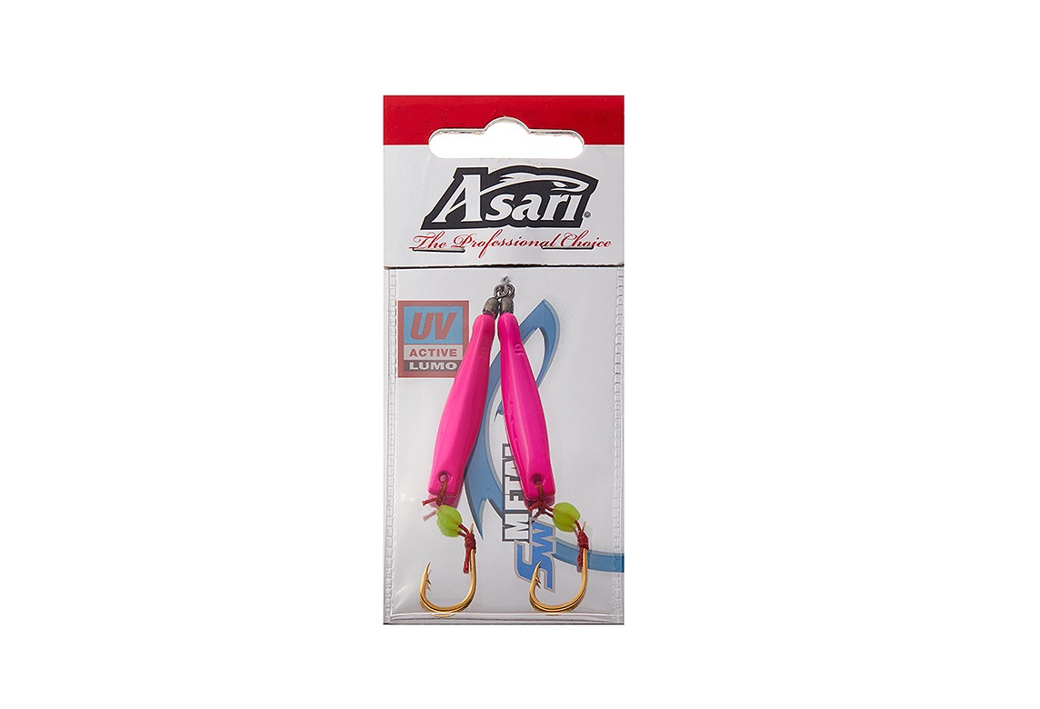 

Приманка ASARI Banana Lite #12гр 59 Fluo Pink, Розовый, Banana Lite