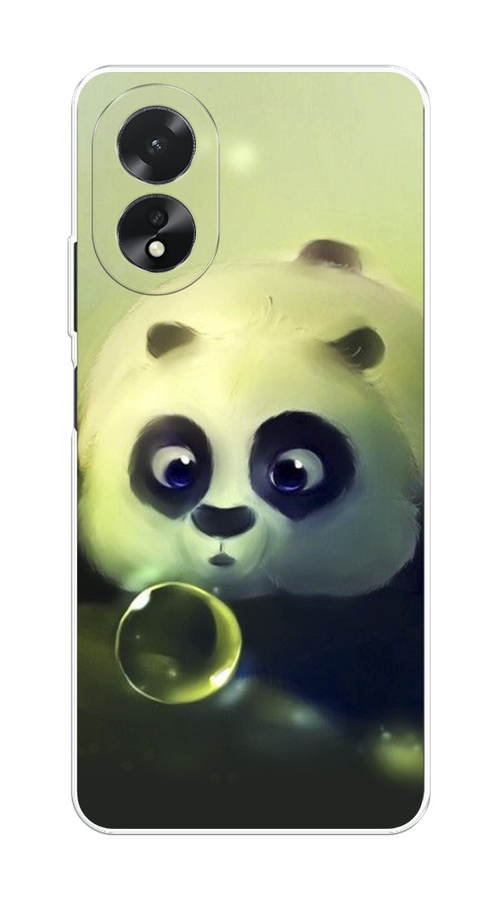 

Чехол на Oppo A18 "Малыш панды", Зеленый;черный;серый, 2515450-1