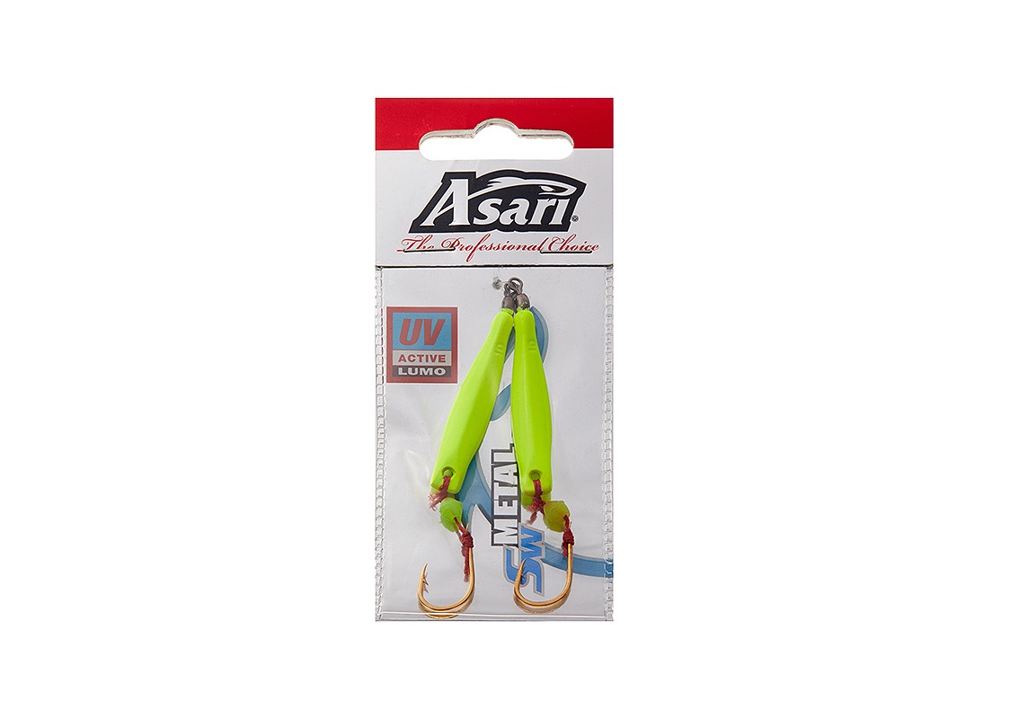 Приманка ASARI Banana Lite #15гр 60 Fluo Yellow