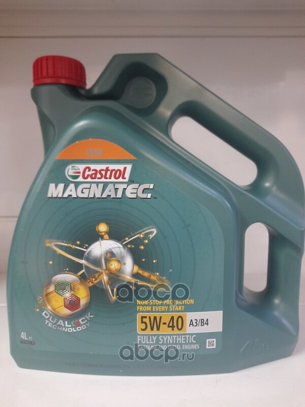 

Масло моторное 5W40 CASTROL 4л MAGNATEC DUALOCK A3/B4