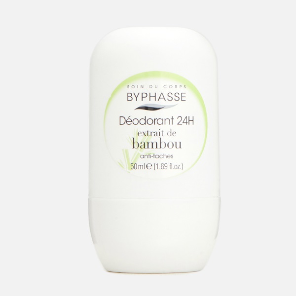 Дезодорант роликовый Byphasse Bamboo Extract с экстрактом бамбука, для женщин, 48 ч, 50 мл atelier ikigai аромадиффузор bamboo lotus 50