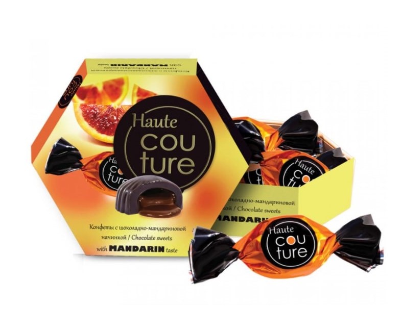 

Конфеты Шоколадный Кутюрье Haute Couture со вкусом мандарина 100 г