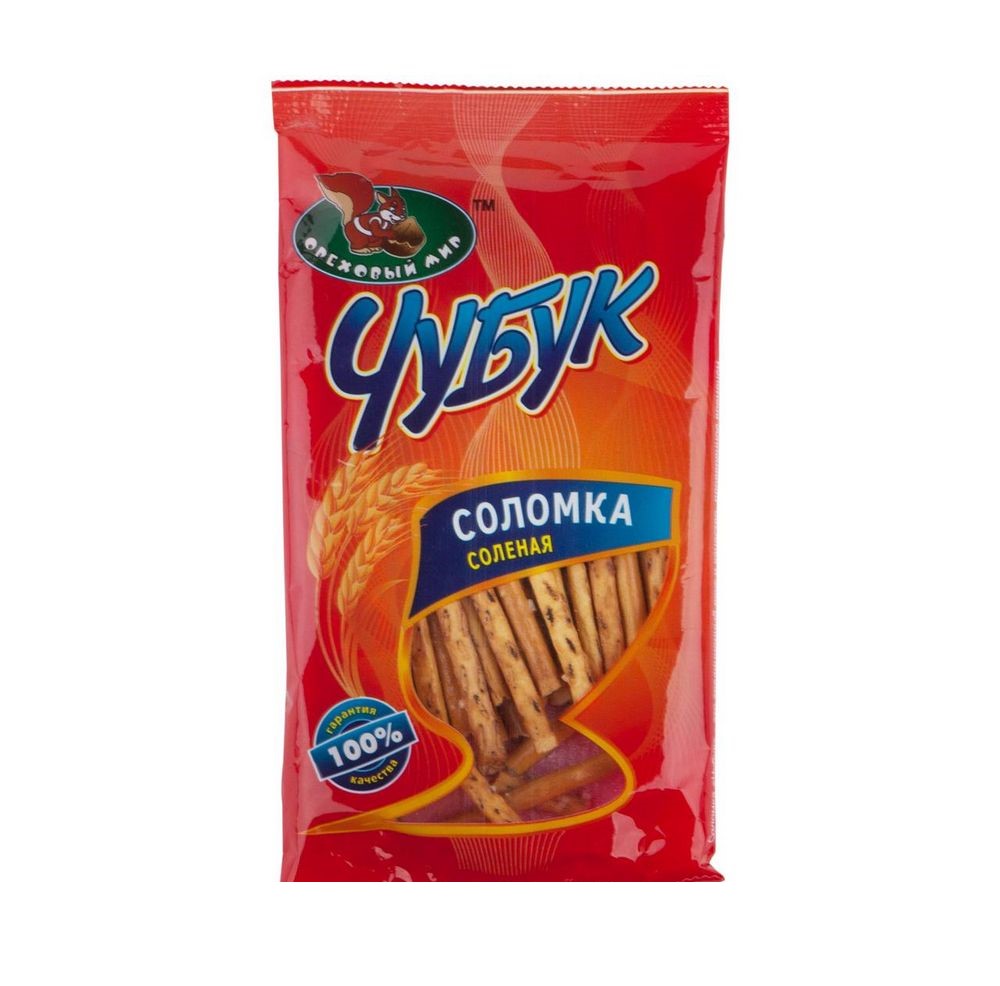 

Соломка Чубук соленая 40 г