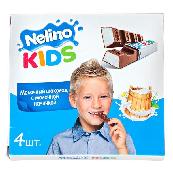 

Шоколад Nelly Nelino Kids Молочный 50 г