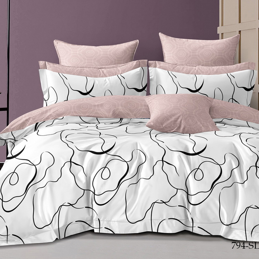 

Постельное белье Cleo Satin Lux семейное, Satin Lux