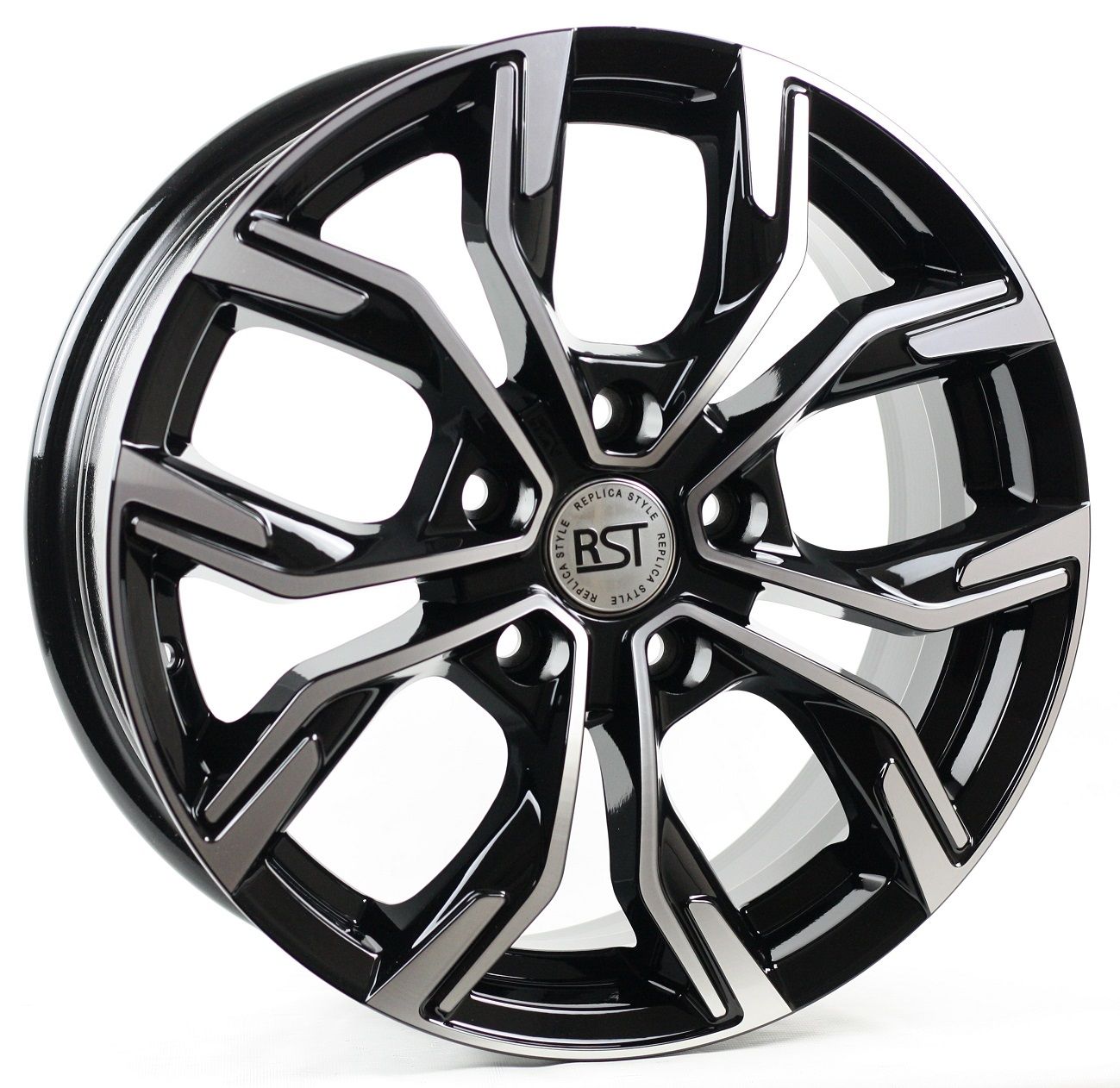 

Колесный диск литой RST R106 6,5x16 5*108 ET50 d63,4 BD (RR106-6516-634-5x108-50BD), Черный;серебристый