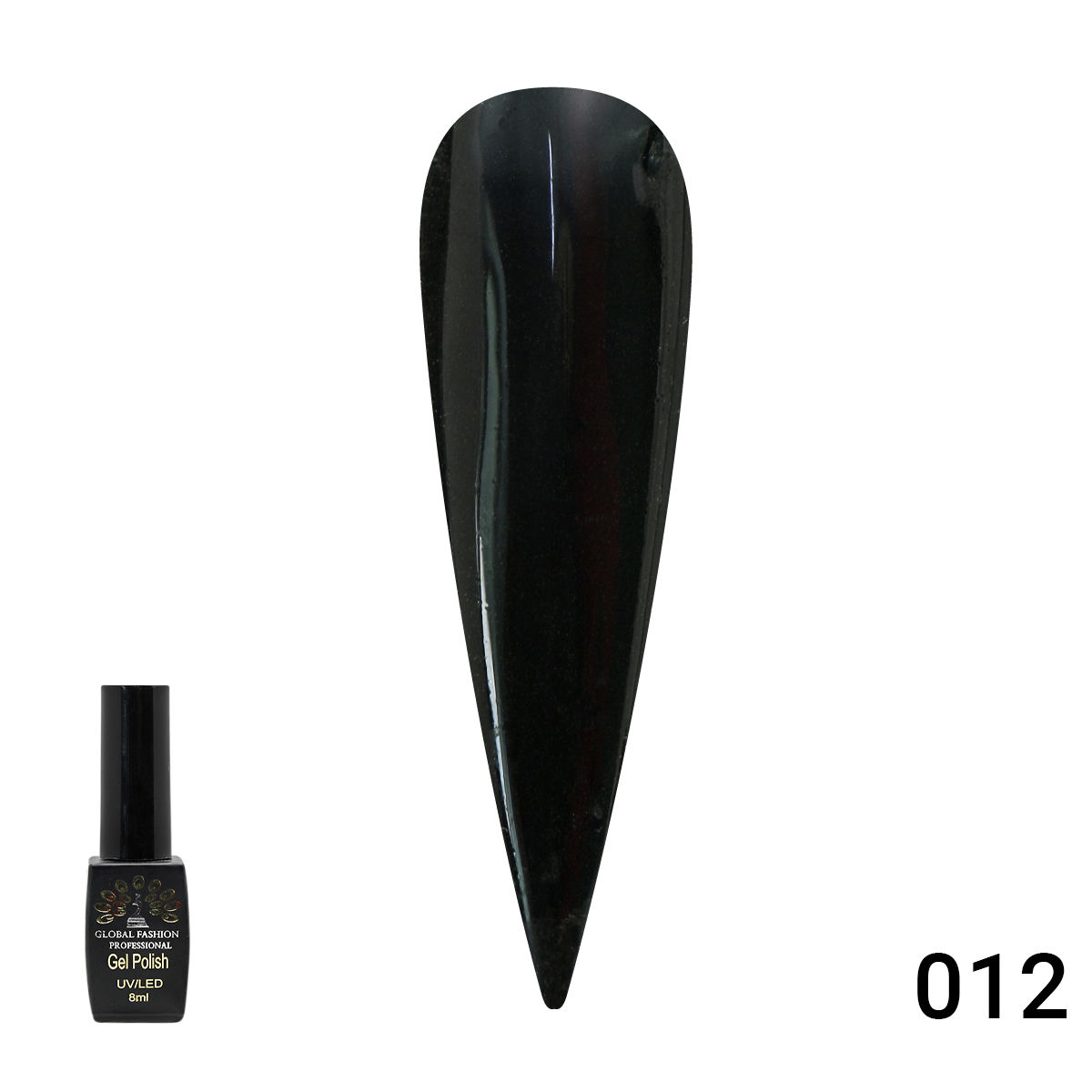 Витражный гель лак Global Fashion 8 мл 12 patrisa nail камуфлирующий гель с битым стеклом secret gel