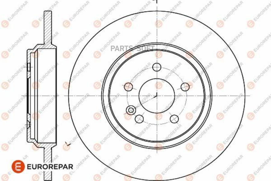 Диск Тормозной Mercedes Ml W163 270-500 98-05 Задний