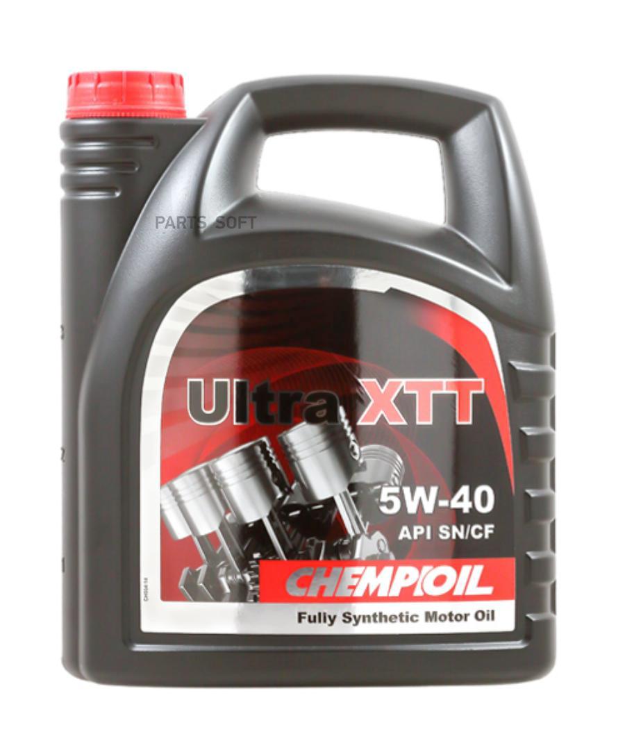 Моторное масло Chempioil синтетическое Ultra XTT SN/CF A3/B4 10W40 4л 100055761824