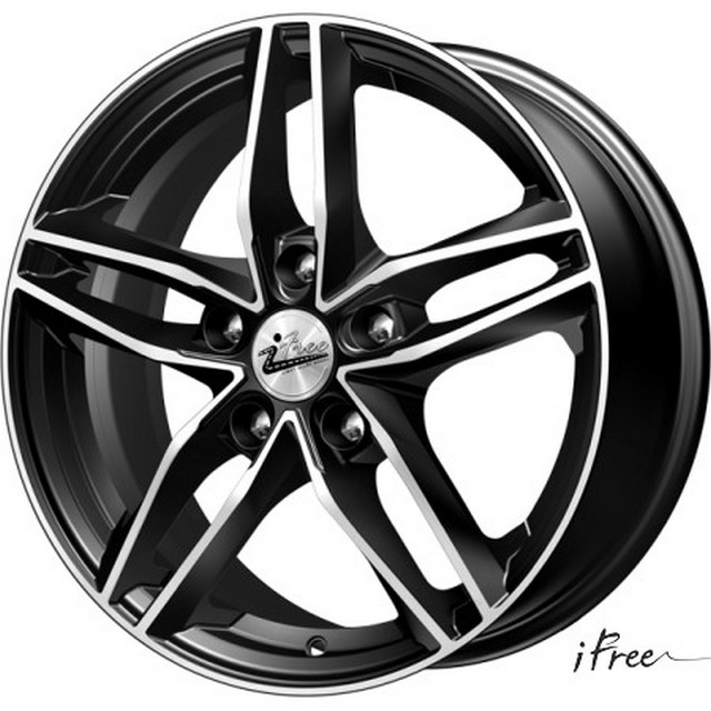 

Колесный диск iFree MOSKVA 6.5x16 5x110 ET37 D65.1 Блэк Джек, арт.306803, Черный, MOSKVA