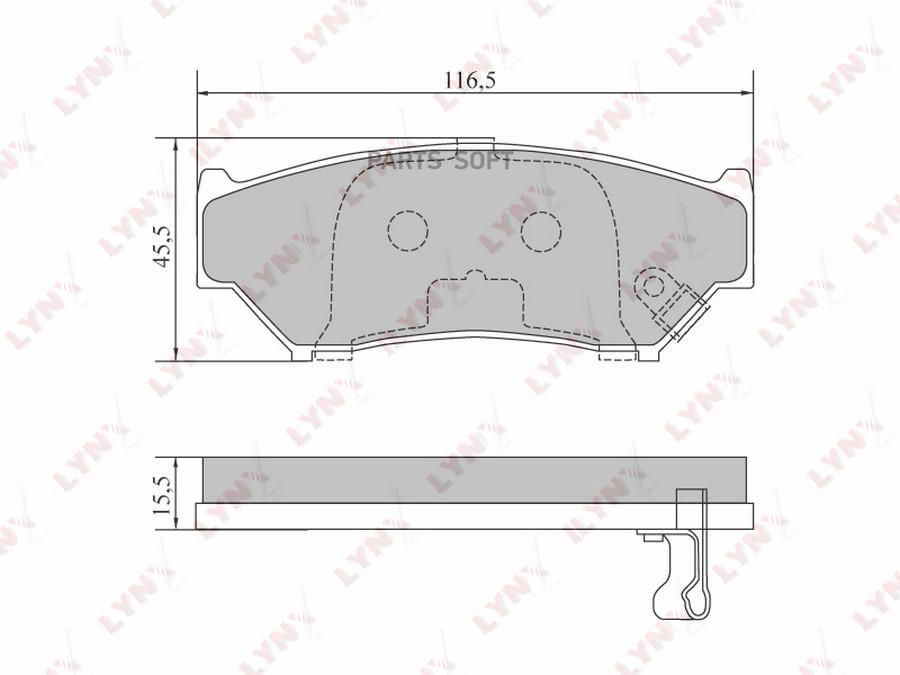 

Колодки торм.пер.SUZUKI GRAND VITARA 1.6-2.0 98-03 / VITATA 1.6-2.0 90-98 / JIMNY 1.5D 03=