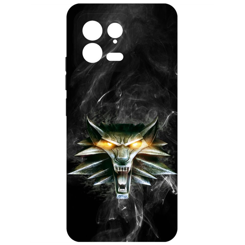 

Чехол-накладка Krutoff Soft Case Ведьмак. Школа Волка для Xiaomi 13 черный