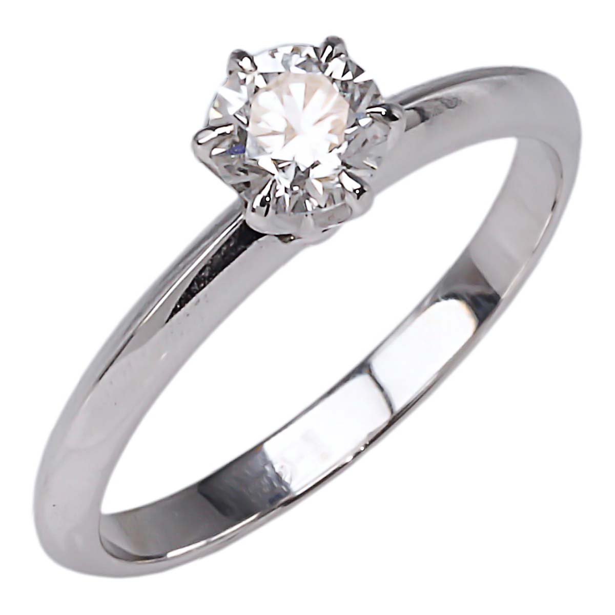 

Кольцо из белого золота с бриллиантом р. 17 Esora esora-7, esora-7